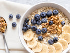 Blueberry Banana Probiotic Overnight Oats