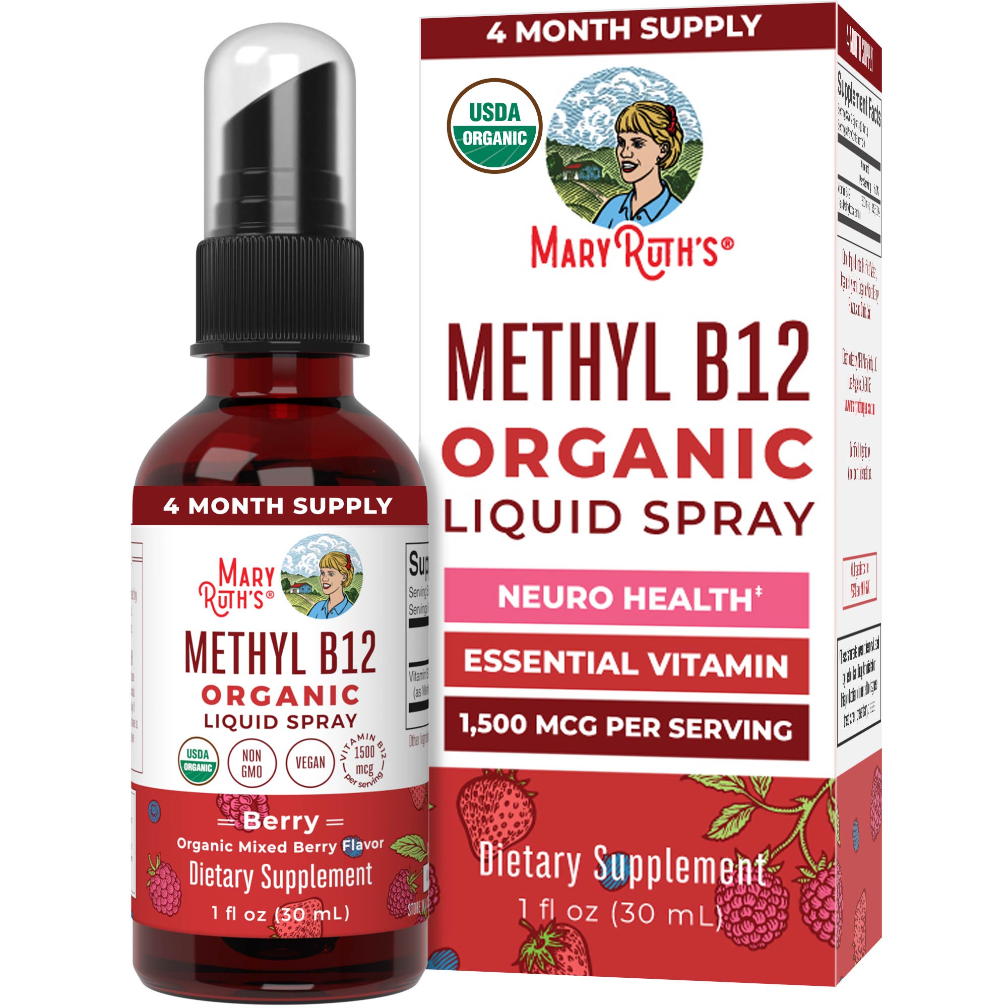 Methyl B12 Organic Spray