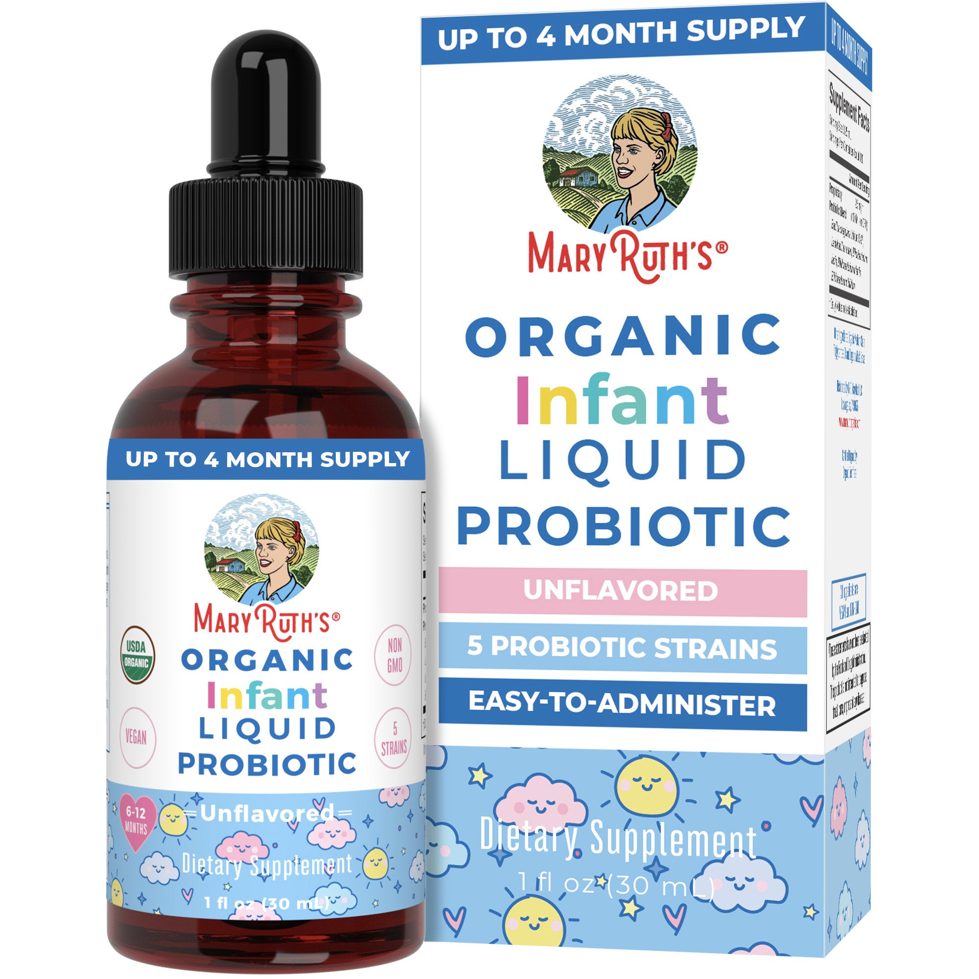 Organic Infant Liquid Probiotic