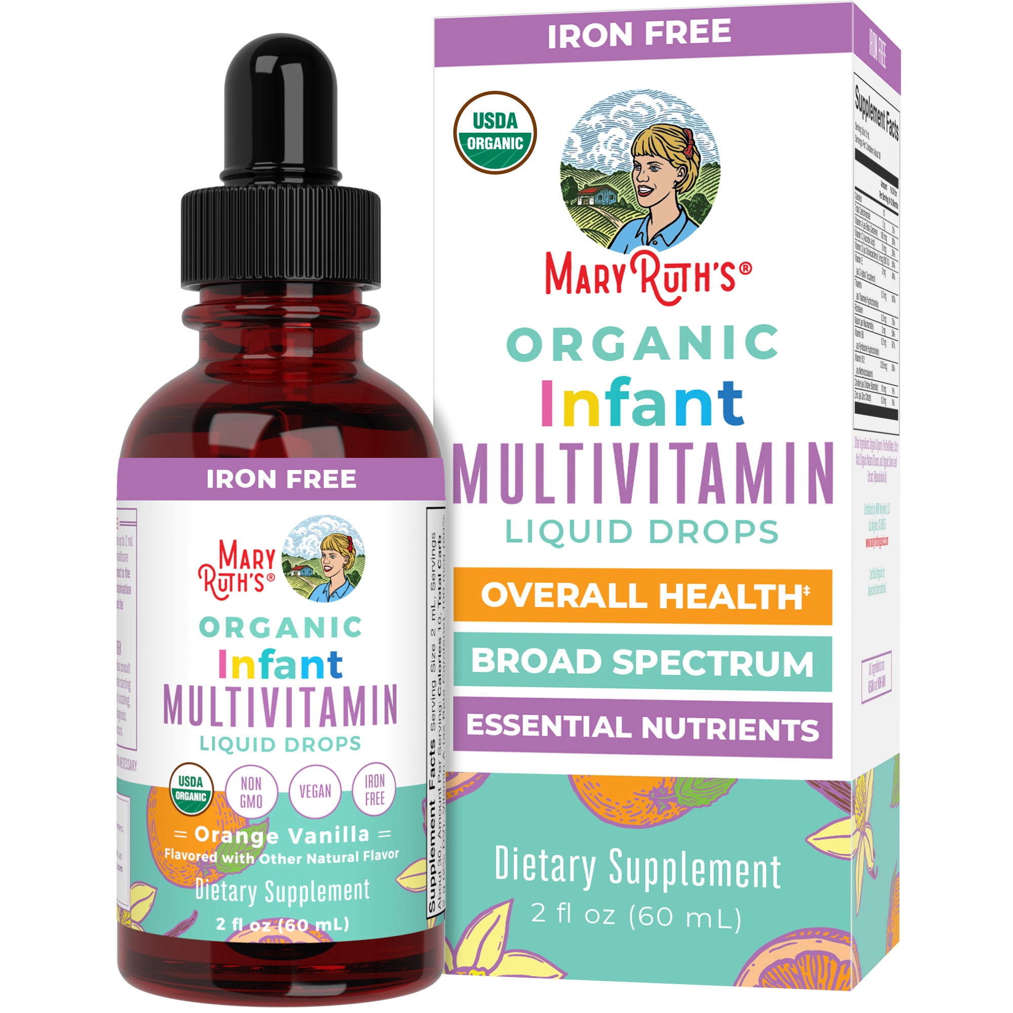 Organic Infant Multivitamin Liquid Drops