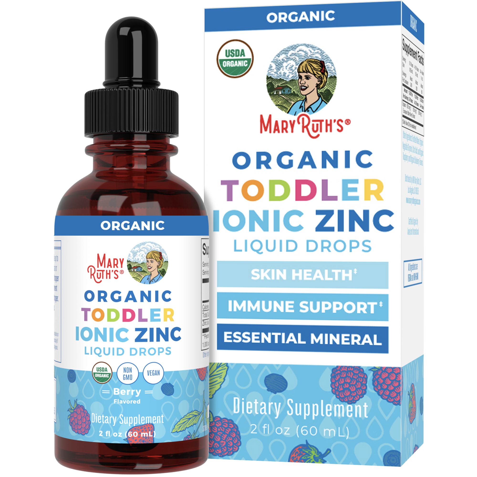 Organic Toddler Ionic Zinc Liquid Drops