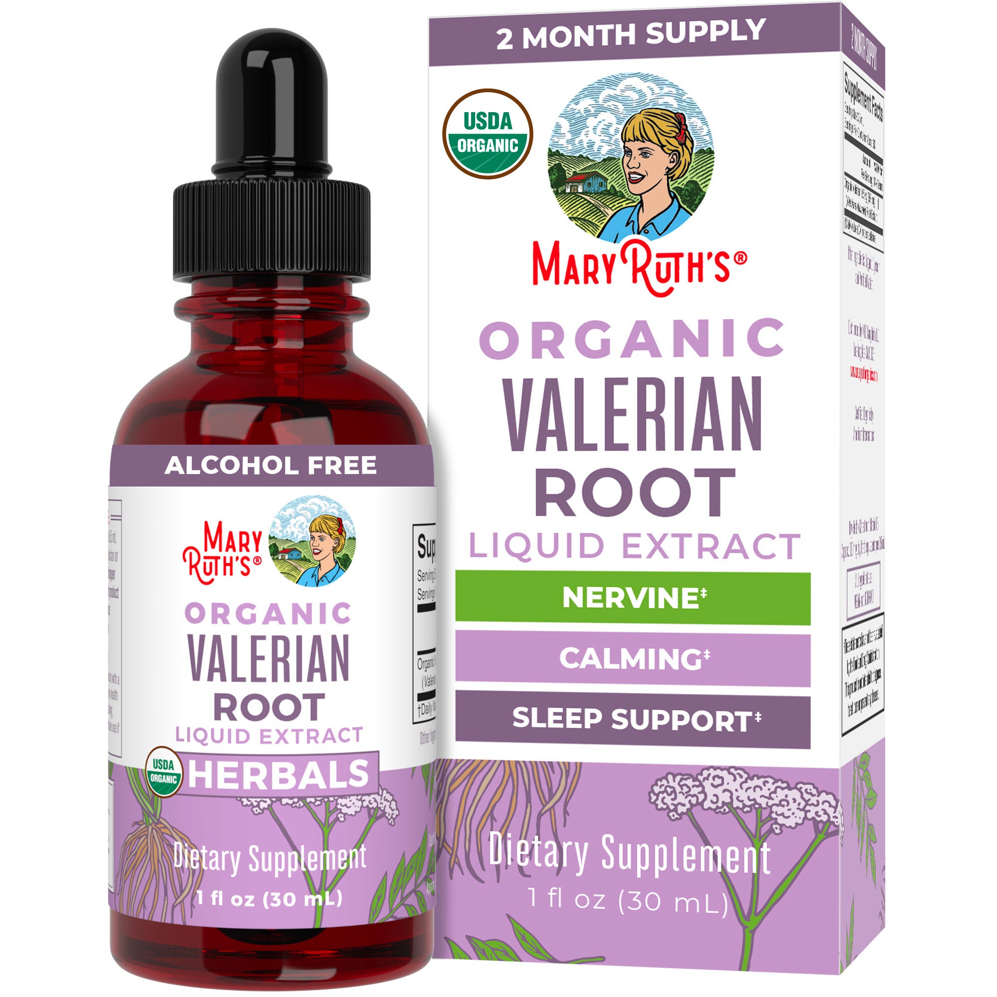 Organic Valerian Root Liquid Drops