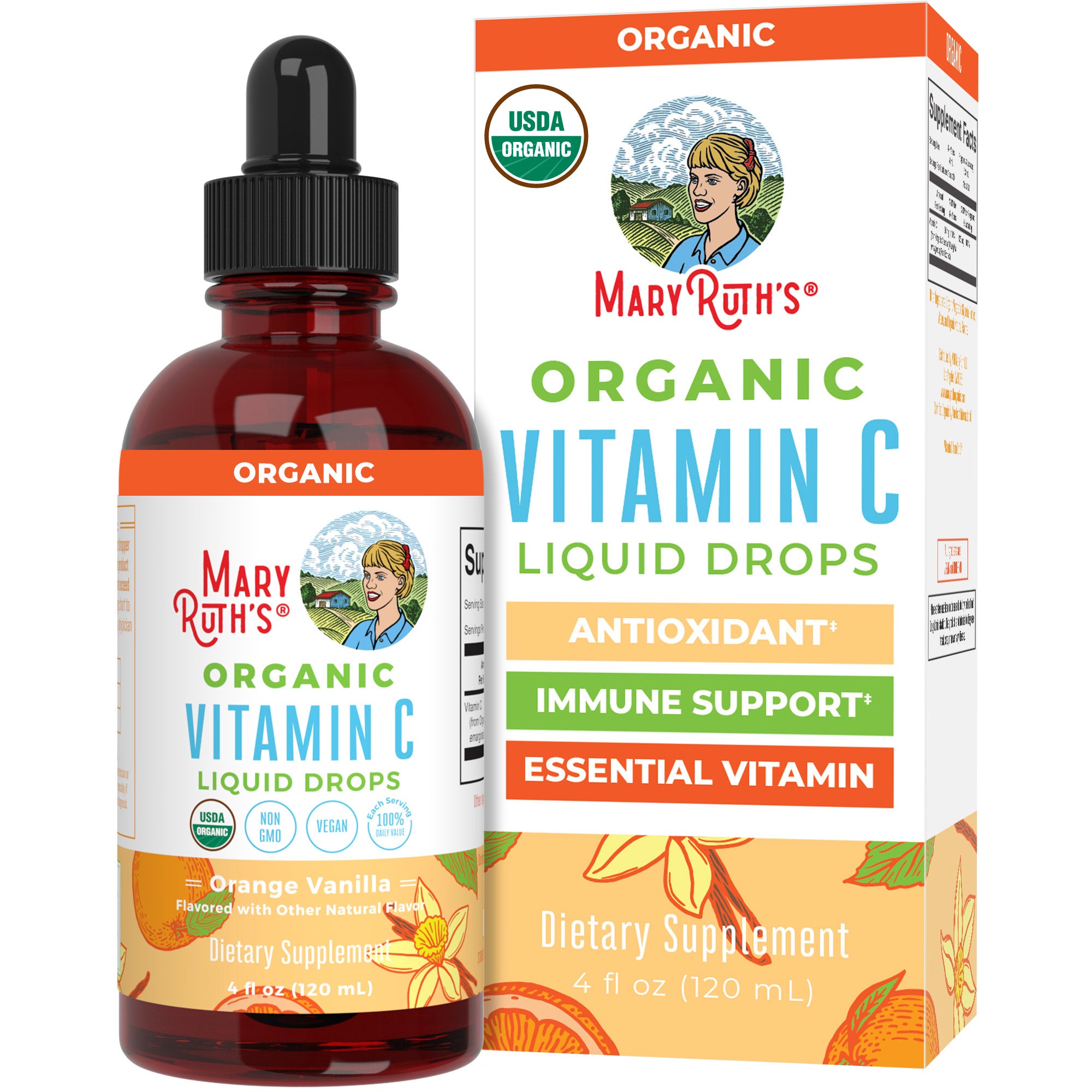 Organic Vitamin C Liquid Drops