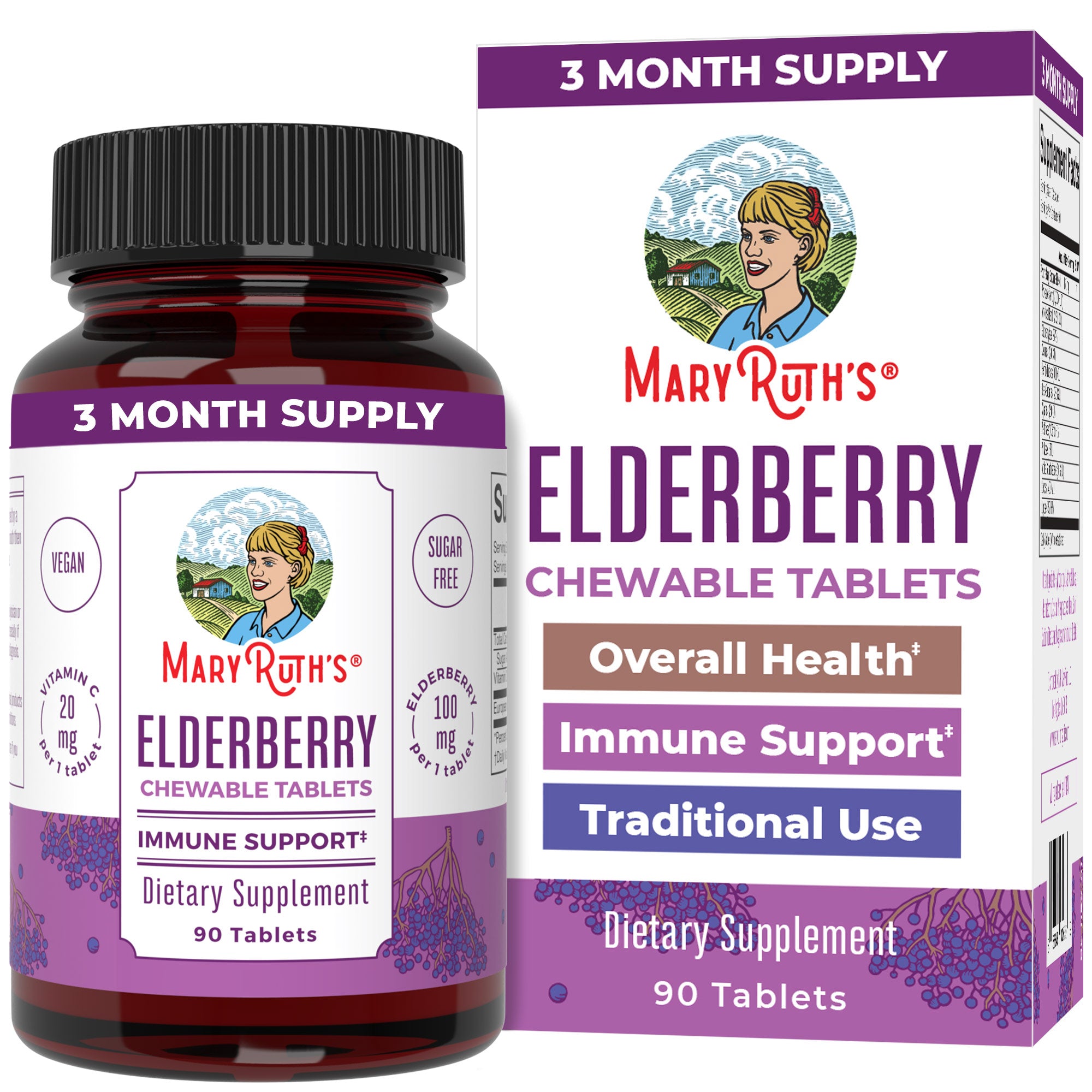 Elderberry Chewable Tablets