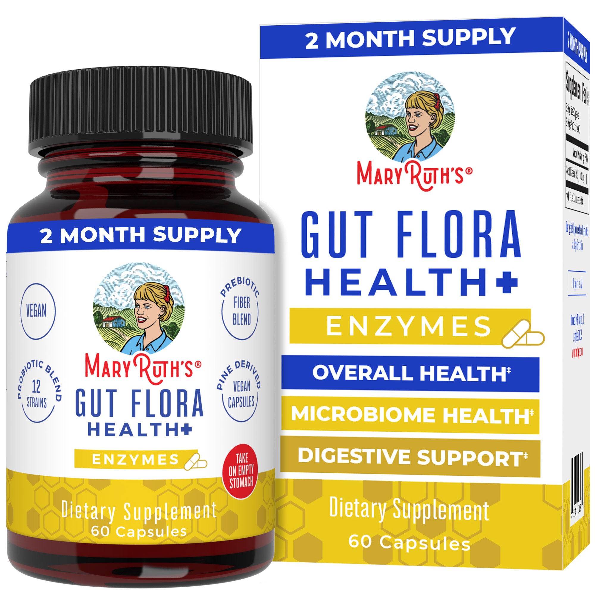 Gut Flora Health+ Enzymes