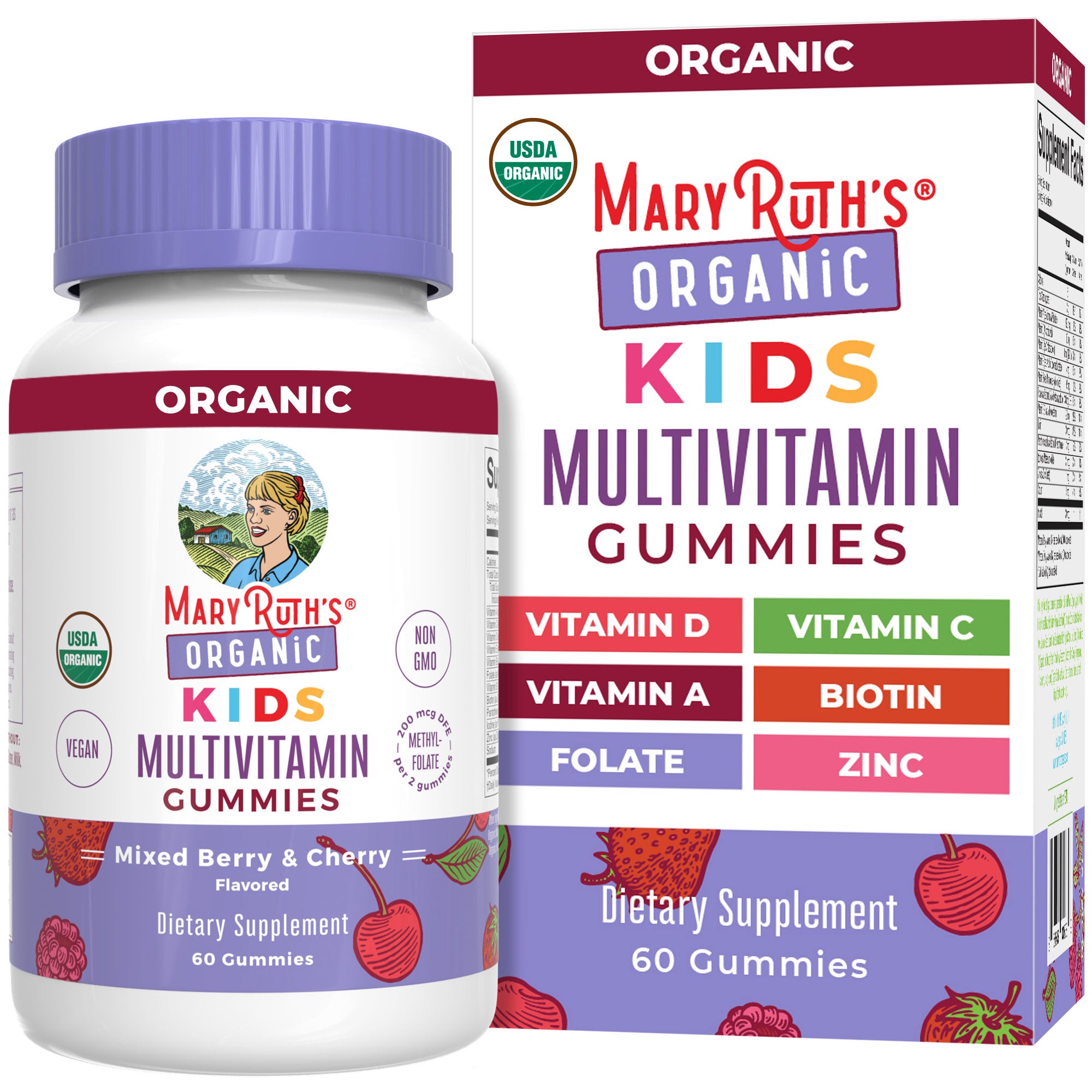 Organic Kids Multivitamin Gummies