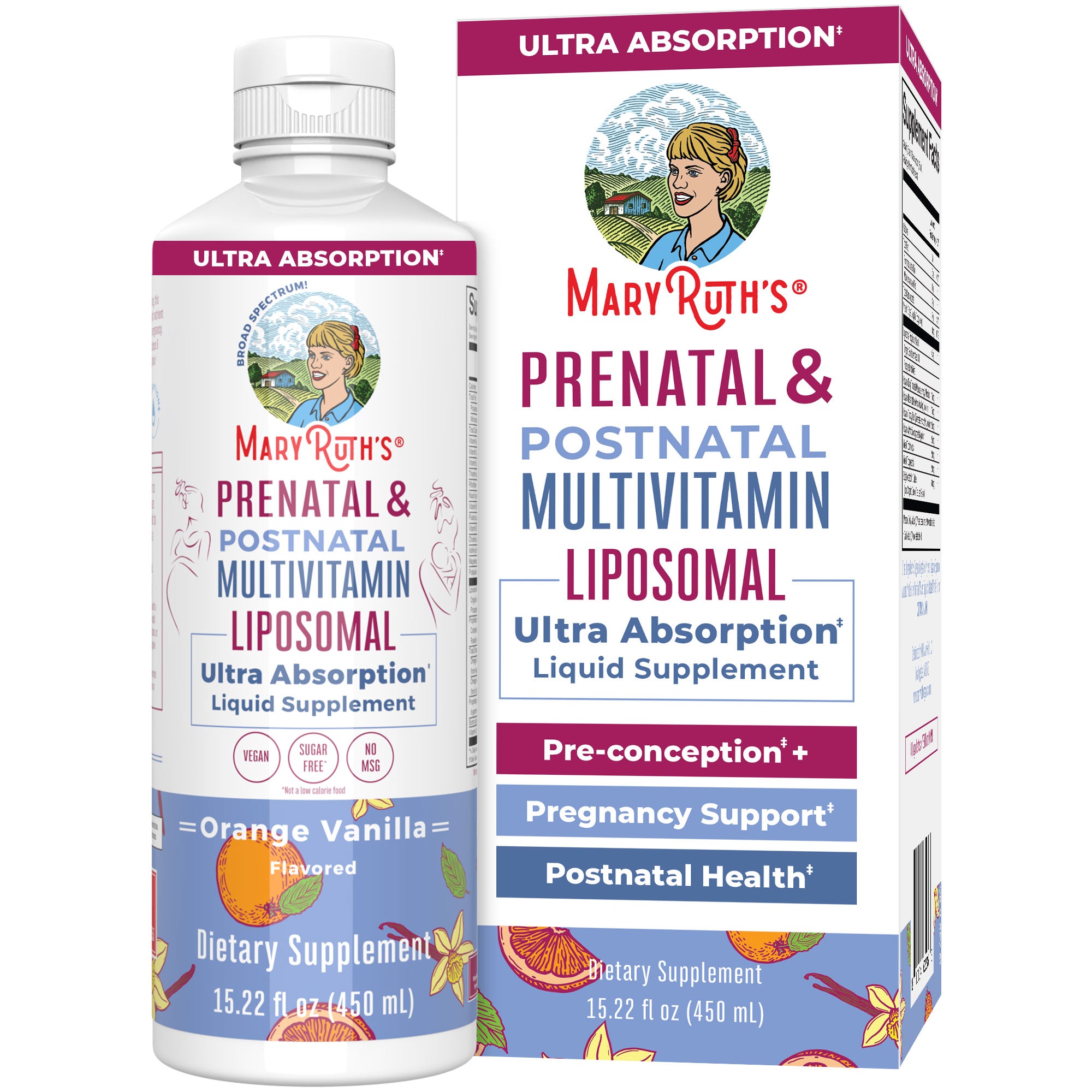Prenatal & Postnatal Multivitamin Liposomal