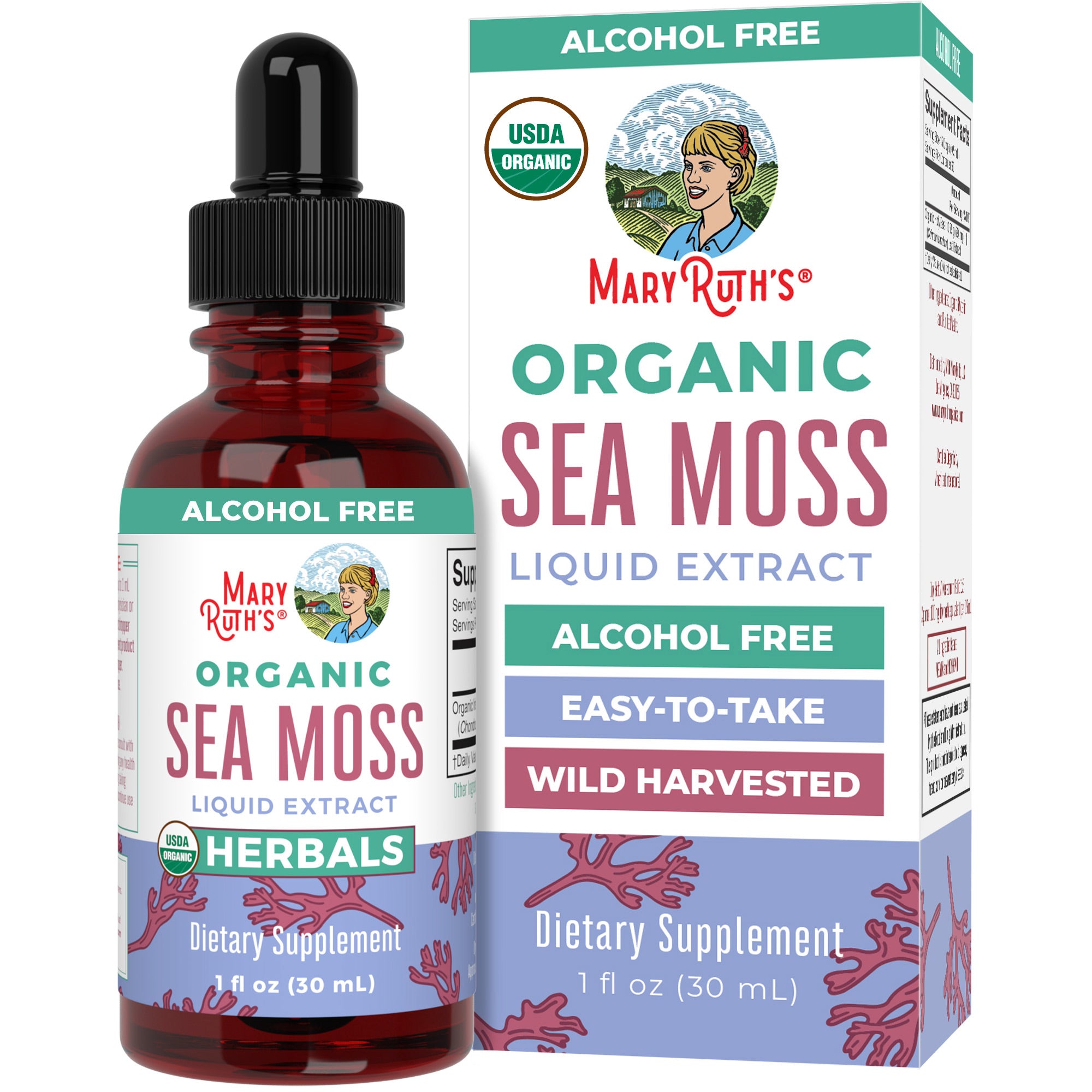 Organic Sea Moss Liquid Drops