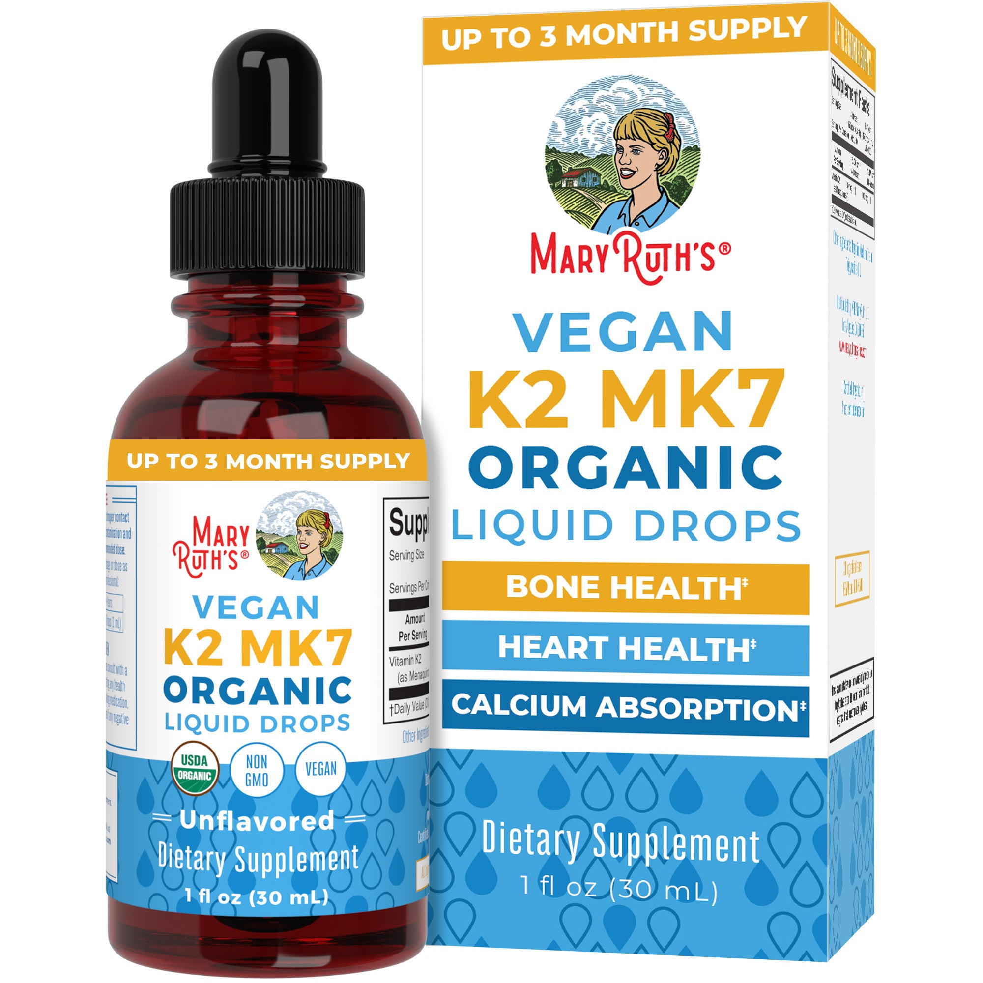 K2 (MK7) Organic Drops